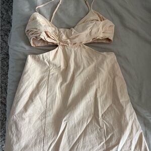 Zara Cream Mini Dress